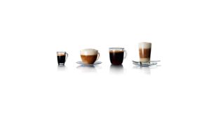 Masser af valgmuligheder: Espresso, cappuccino, café crème m.v.