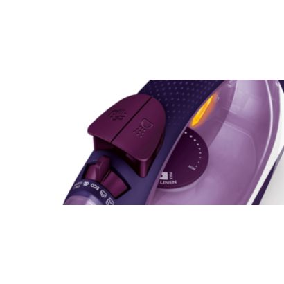 Less refilling for longer ironing sessions