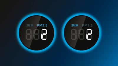 显示 PM2.5 和过敏原级别，让您感到放心