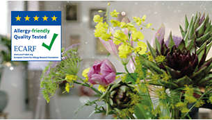 Certified allergy friendly by European research center