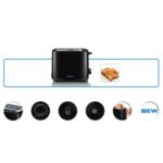 Rovnoměrně dozlatova opečené topinky každý den