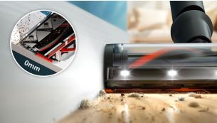 Puhastamine servast servani 0 mm äärest