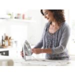 Removes stains from the soleplate of your iron