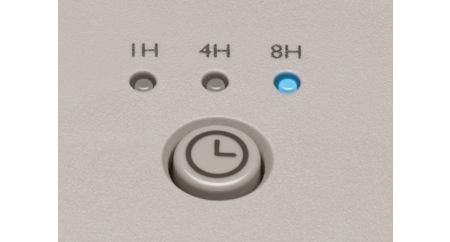 1/4/8 hour easy-to-set timer