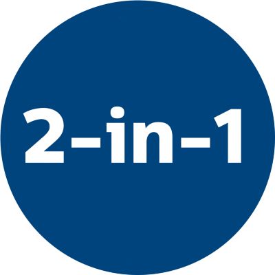 Funkcionalitāte “divi vienā” grīdu un mēbeļu tīrīšanai