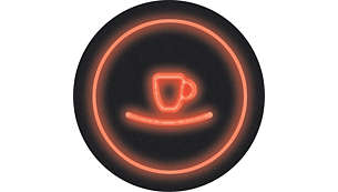 Přímý start umožňuje zapnout kávovar a vařit kávu jediným dotykem.