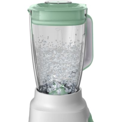 Blend 40% finer and crush ice perfectly