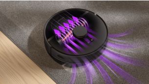 Ultrast&aelig;rk sugekraft samler store stykker skidt op