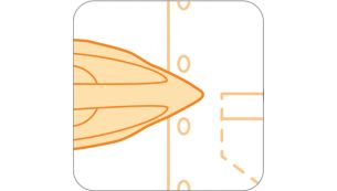 Knopfrille f&uuml;r schnelleres B&uuml;geln an Kn&ouml;pfen und S&auml;umen