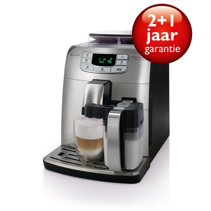 Espresso en cappuccino met één druk op de knop