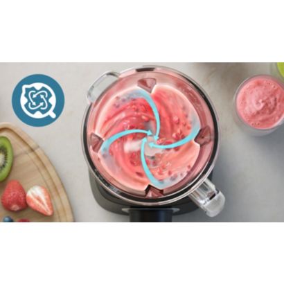 Vychutnajte si zamatovo hladké smoothie s jednoduchým čistením