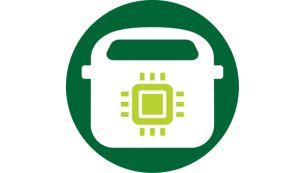 Le microprocesseur intégré facilite la cuisson sans surveillance