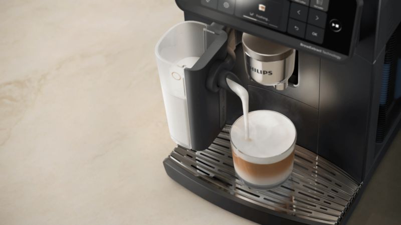 Žametna pena s sistemom LatteGo Pro