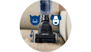 迷你渦輪旋轉刷毛能夠清潔柔軟表面