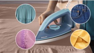 Lightweight iron for effortless longer sessions