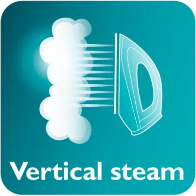 Vapor vertical para eliminar arrugas en telas colgantes