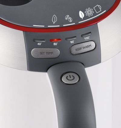 Digitalna nastavitev temperature na 40, 80, 90 in 100 °C