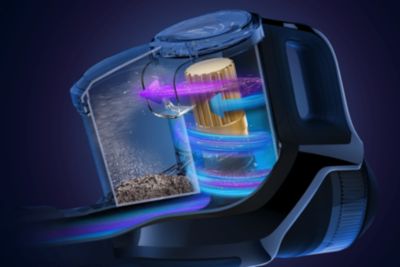 PowerCyclone 10 säilyttää tehokkaamman suorituskyvyn pidempään**