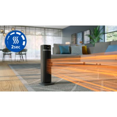 Apollo, Heater, tower, CX5120, 5000 series, ceramic fan heater