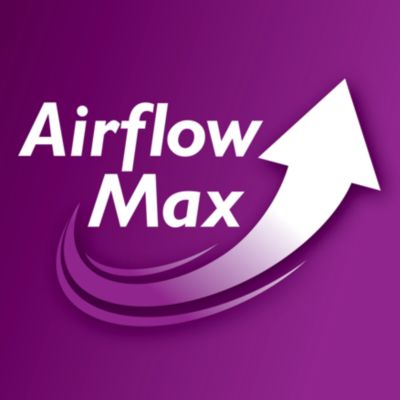 突破性 Airflow Max 技术，可获得极强的吸力