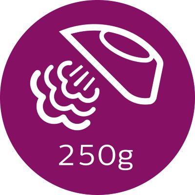 Parný ráz až 250 g na vyrovnanie nepoddajných záhybov