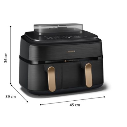 Notre premier double panier avec cuisson vapeur
