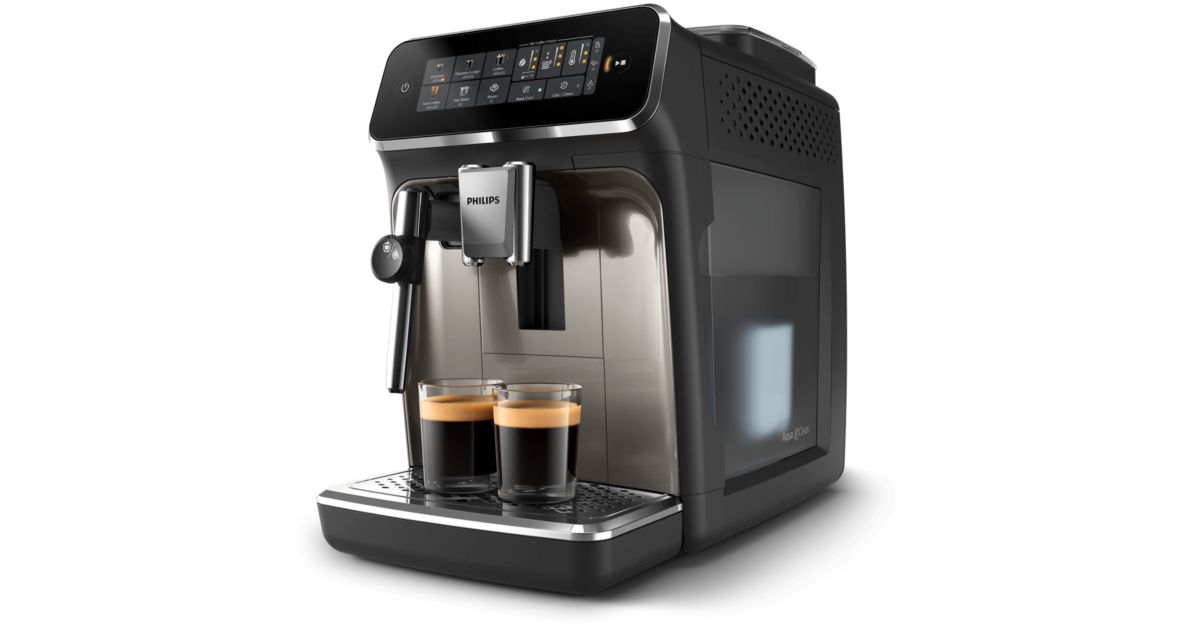 Series 3300 Fully automatic espresso machine EP3326/90 | Philips