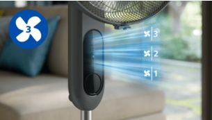 C&aacute;c c&agrave;i đặt tốc độ c&oacute; thể điều chỉnh bằng điều khiển từ xa