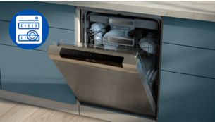 Vaatwasmachinebestendige onderdelen voor eenvoudig en moeiteloos schoonmaken