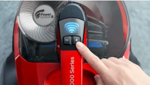 Funz. controllo digitale della potenza per regolare la forza di aspiraz.