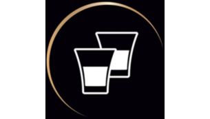 Pr&eacute;parez 2&nbsp;caf&eacute;s &agrave; la fois ou 1&nbsp;caf&eacute; double dans une seule tasse