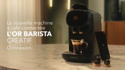 How to descale L'OR Barista Creatif coffee machine