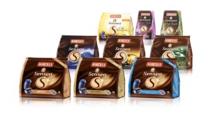 Gama especialmente concebida com pastilhas de caf&eacute; Marcilla SENSEO&reg;