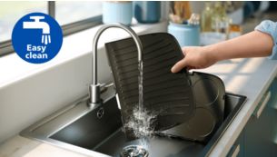 Abnehmbare Platten f&uuml;r eine einfache Reinigung