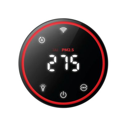 Purifies the air in less than 10 min (1)