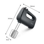 Võimas mikser igapäevaste muffinite ja kookide jaoks.