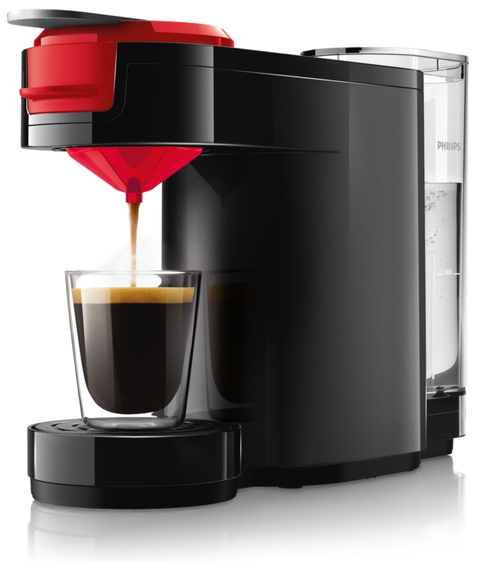 Un café au goût intense à la simple pression d'un bouton