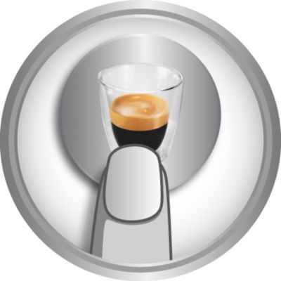 Espresso de grano directo a tu taza con solo apretar un botón