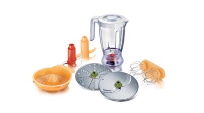 6 nastavkov za enostavno izvajanje več kot 30 funkcij