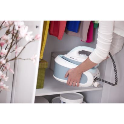 Podvojite hitrost likanja s paro pod pritiskom