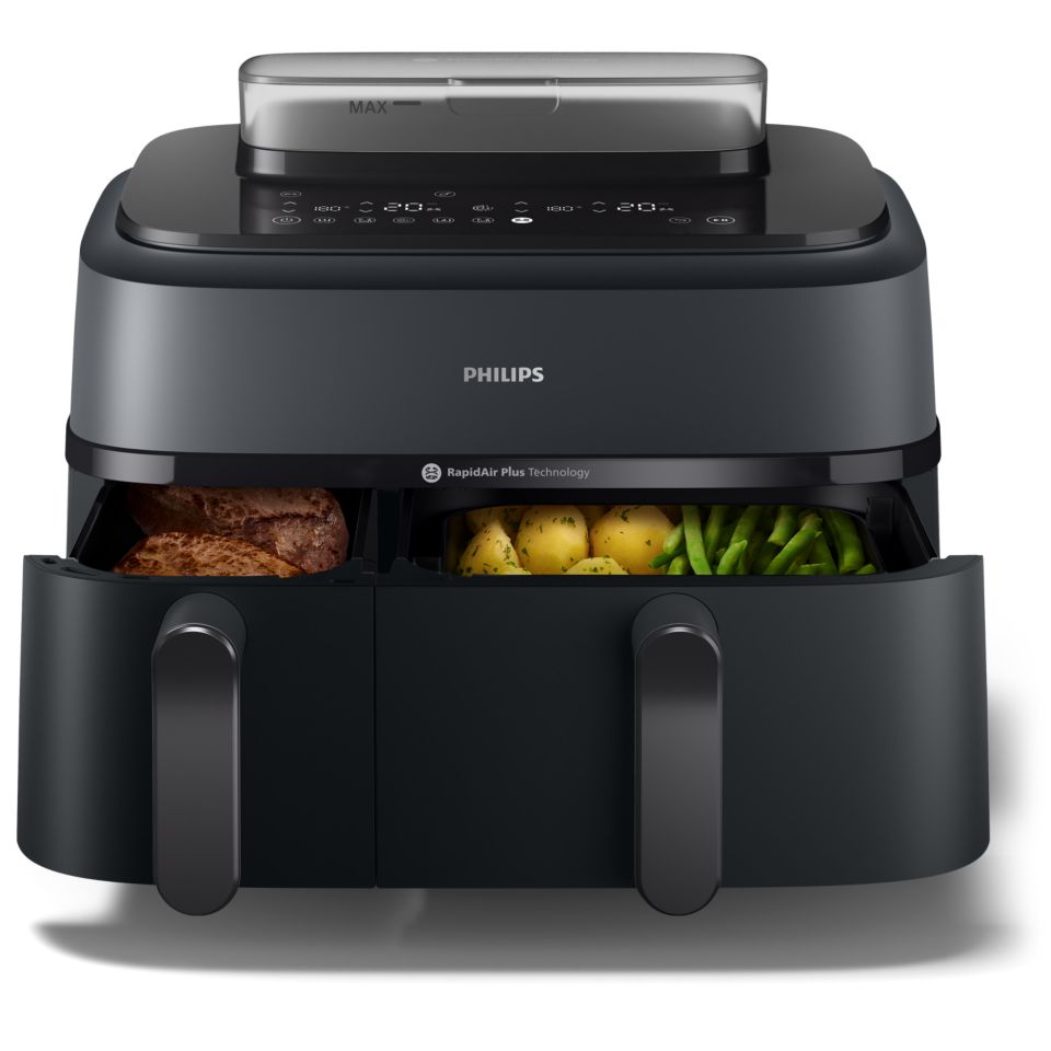 Notre premier double panier avec cuisson vapeur