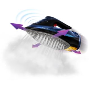 Fer vapeur avec technologie OptimalTEMP