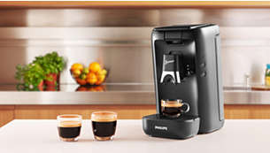 With Intense Plus technology, exclusive for the espresso