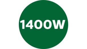 강력한 1,400W 모터가 선사하는 더욱 부드러운 블렌딩 효과
