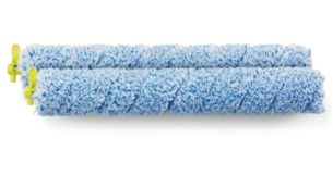 Powerful and gentle micro-fiber brushes deliver 6700 rpm