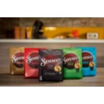 Kaffe af SENSEO®-kvalitet beriget med opskummet mælk