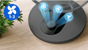 3 mức tốc độ cho l&agrave;m m&aacute;t c&aacute; nh&acirc;n h&oacute;a