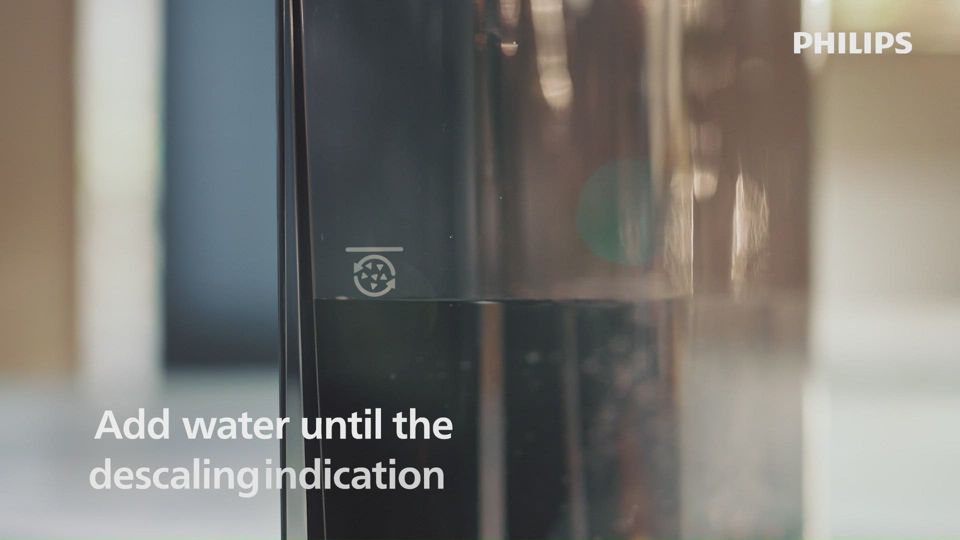 Loskoppelbaar waterreservoir voor PerfectCare Compact Plus