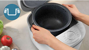 Tay cầm thuận tiện giúp di chuyển dễ dàng