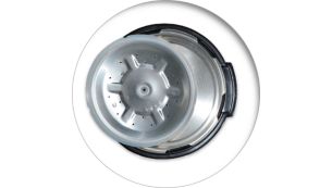 Easy-to-clean detachable inner lid design